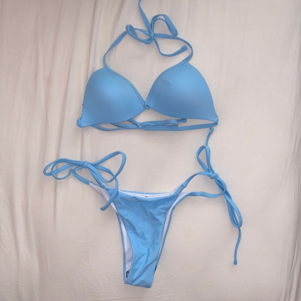Baby Blue Bikini